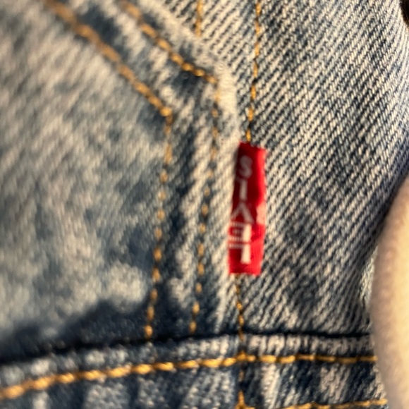 Levi’s Ex- Boyfriend Sherpa Hooded Trucker Jacket XS - Picture 9 of 12